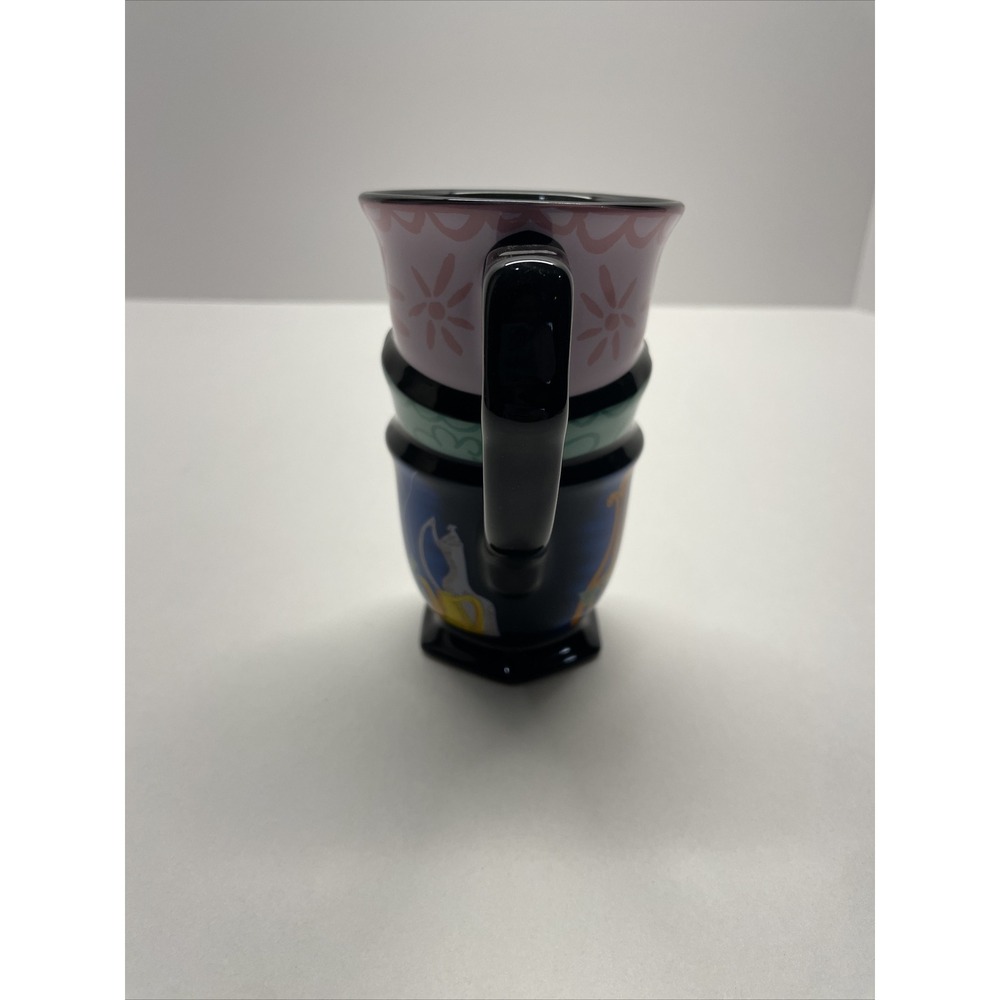 Disney Alice in Wonderland MUG by Mary Blair Stacked Teacups Mad Hatter New - Picture 4 of 4